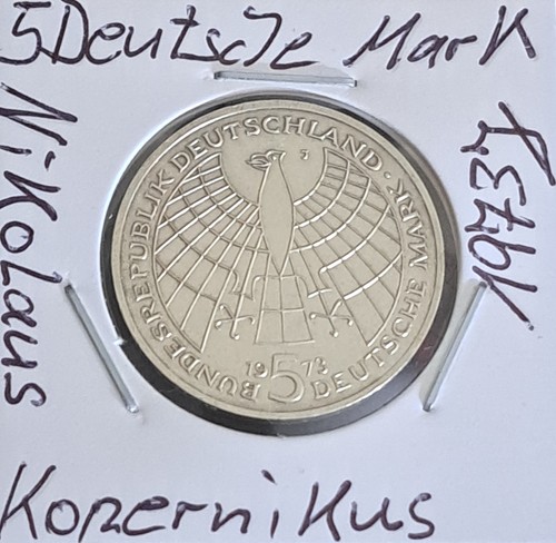 Silbermünze 1973 j - j, brd