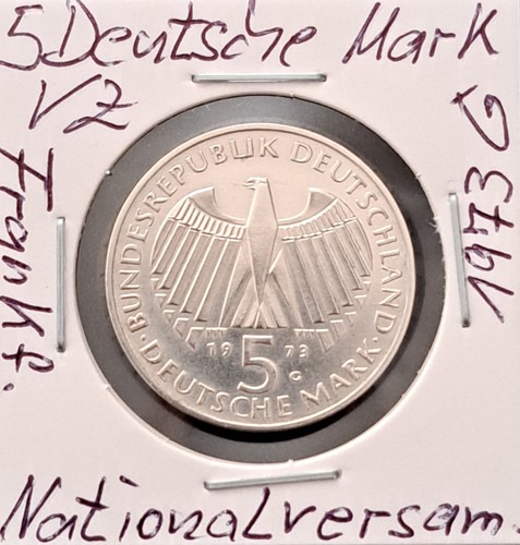 Brd deutsche mark - brd, 1973