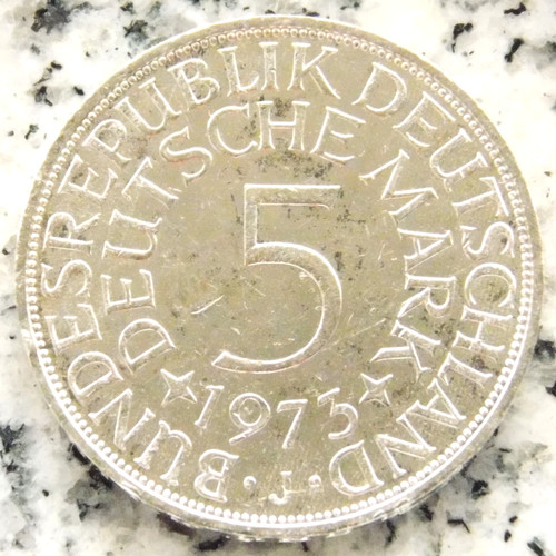 Brd deutsche mark 1973 j - deutsche,