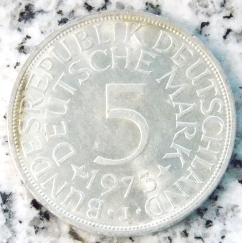 Brd deutsche mark 1973 j - deutsche,